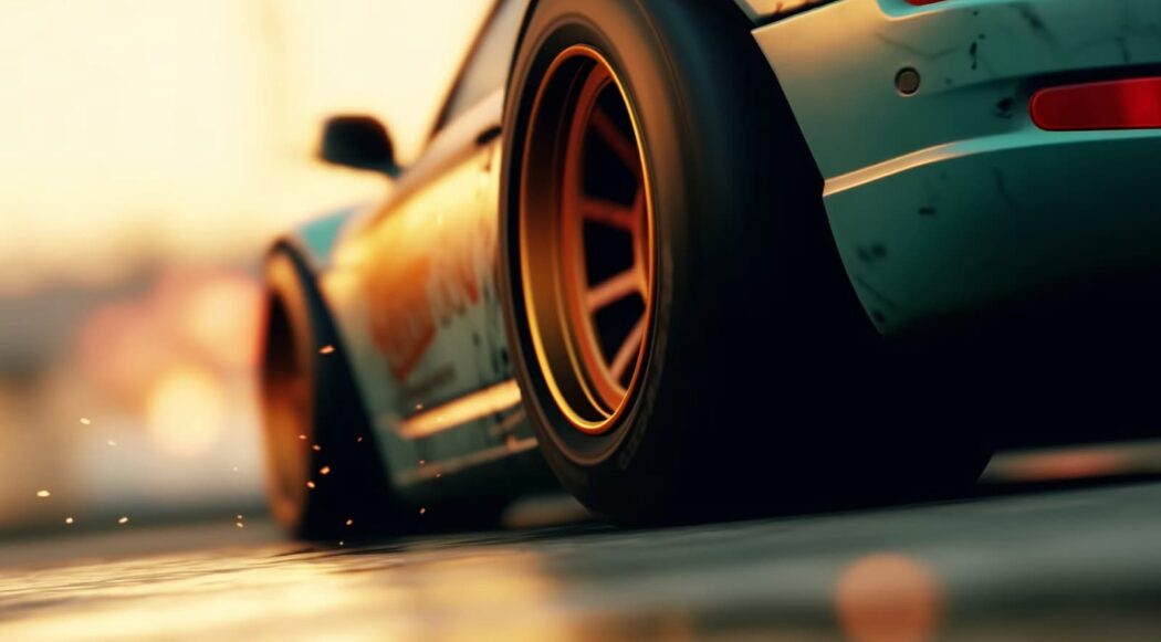 Race cars wheels