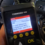 Car displaying error code P1101